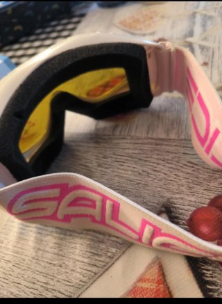 Maschera da sci SALICE bianca