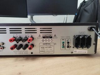 Amplificatore HiFi Onkyo A-803 Nero 60 W x 4 altoparlanti