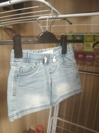 Pantalones cortos vaqueros cargo