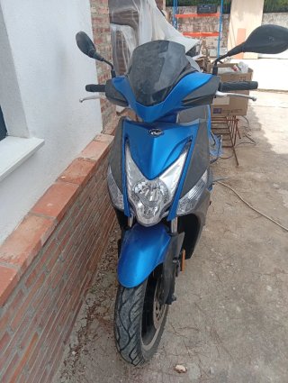 Kymco Agility City Scooter Azul/Negro