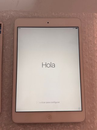 iPad Mini Blanco + Cable USB 8 Pines