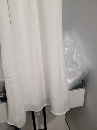 Vestido blanco con encaje