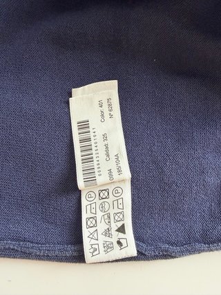 Polo Massimo Dutti punto azul marino Talla L