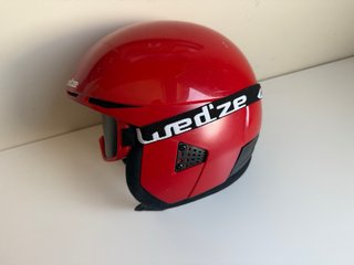 Casco de esquí infantil Wed'ze rojo