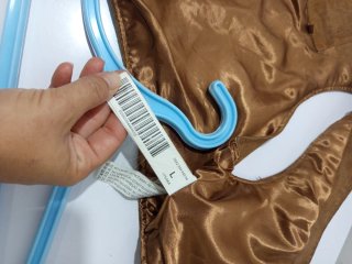Chaleco de piel con flecos Talla M