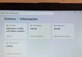 HP Laptop 15s (Ryzen 3 - 5300U / 8GB / 256GB SSD)