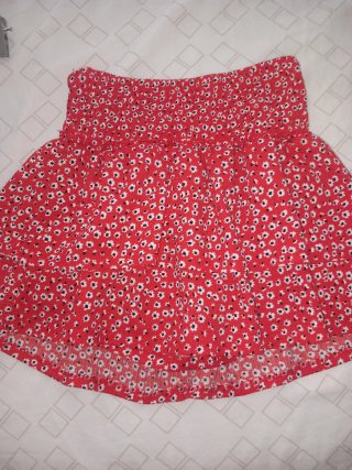 Falda pantalón corta estampada
