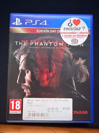 Metal Gear Solid V: The Phantom Pain PS4