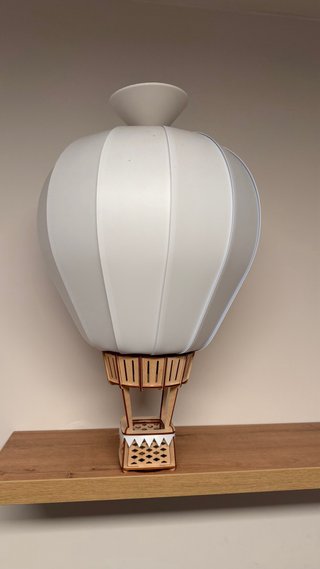 Lámpara infantil globo terráqueo