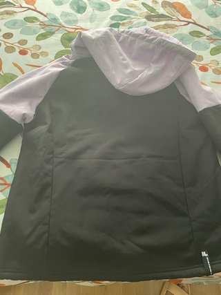 Chaqueta Fila Mujer Talla XL Negra y Morada