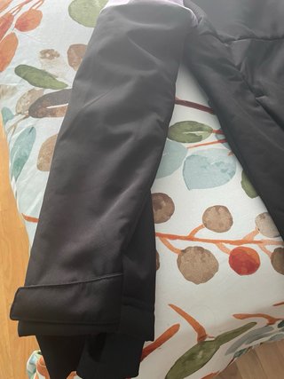 Chaqueta Fila Mujer Talla XL Negra y Morada