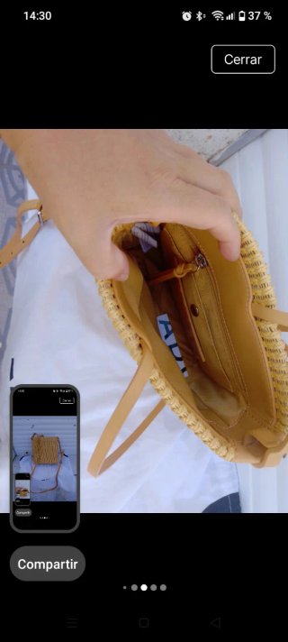 Bolso Adolfo Domínguez Beige