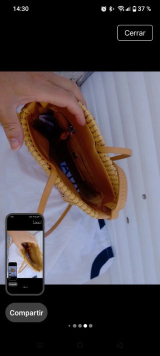 Bolso Adolfo Domínguez Beige