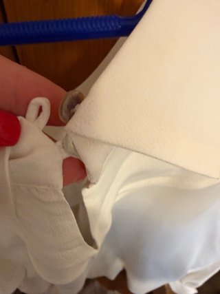 Blusa Massimo Dutti Blanca Talla S