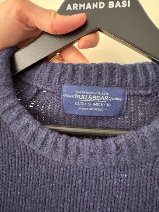 Jersey Pull&Bear Azul Talla S