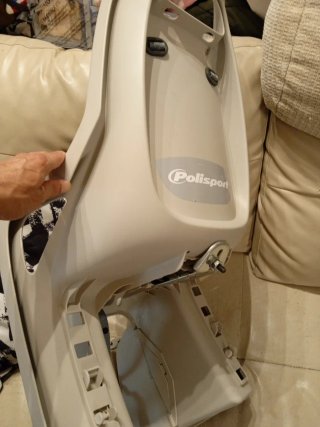Silla portabebés bici Polisport trasera