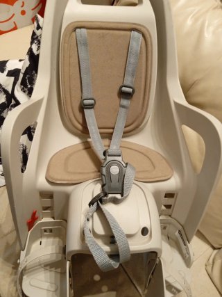 Silla portabebés bici Polisport trasera