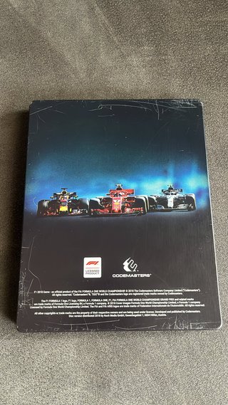 Formula 1 2018 F1 Steelbook PS4 PlayStation PAL Eu