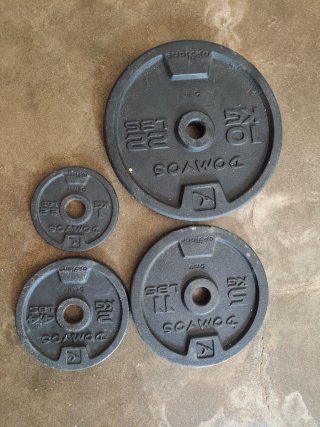 Discos de pesas DOMYOS