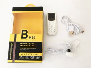 Mini Teléfono BM30 + Cargador USB