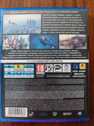 Grand Theft Auto V PS4