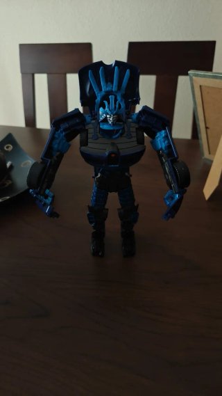 Transformer Coche Azul