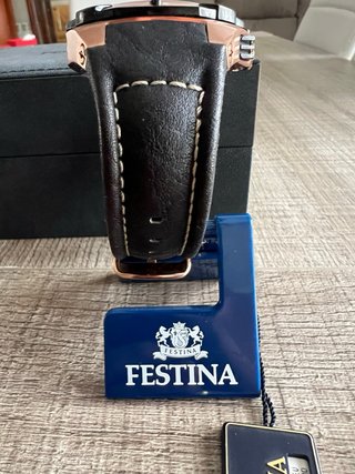 Reloj Festina Chronobike Hombre Negro/Oro