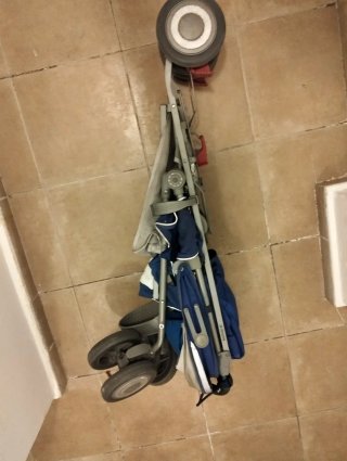 Carrito Maclaren Azul para niños