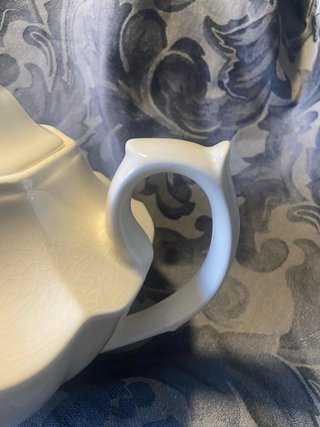 Tetera La Cartuja Blanca Porcelana