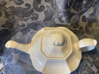 Tetera La Cartuja Blanca Porcelana