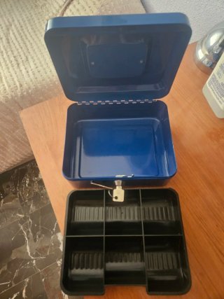 Caja Fuerte Efectivo Azul