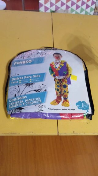 Disfraz Payaso Niño 7-9 años