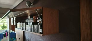 Mueble comedor y mesa centro madera