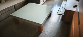 Mueble comedor y mesa centro madera