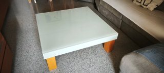 Mueble comedor y mesa centro madera