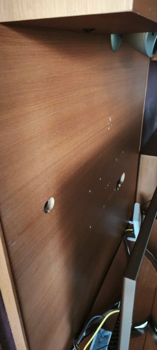 Mueble comedor y mesa centro madera