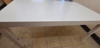 Mesa de centro blanca