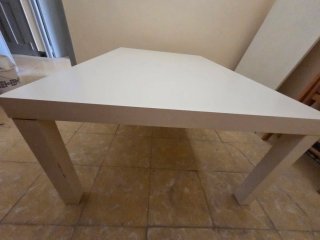 Mesa de centro blanca