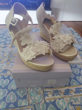 Zapatos de Novia Mi-darina Talla 40