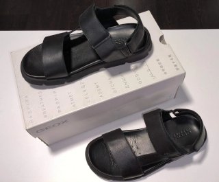 Sandalias Geox U Xand 2S Negras, talla 42