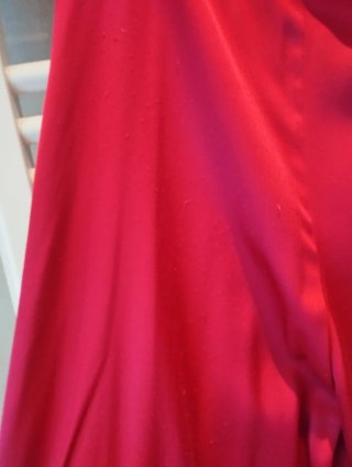 Pantalón ancho fucsia Zara
