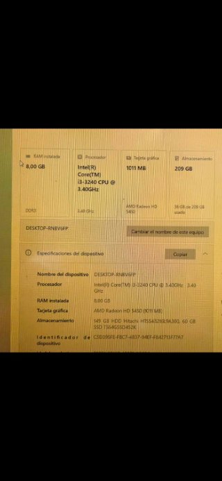 Torre PC i3 | 8GB RAM | SSD | Grafica MSI