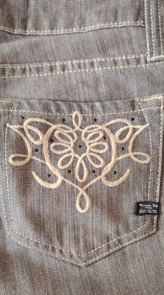Vaqueros Massimo Dutti Talla 38 Gris