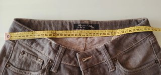 Vaqueros Massimo Dutti Talla 38 Gris