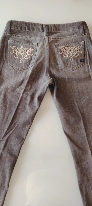 Vaqueros Massimo Dutti Talla 38 Gris