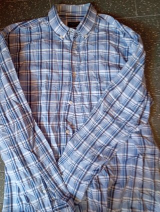 Camicia Paul & Shark quadri blu taglia L