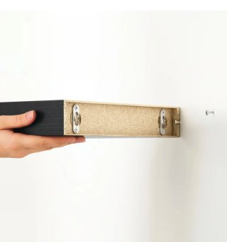 Scaffalature Ikea Lack Nere