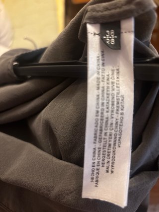 Vestido Massimo Dutti gris plomo
