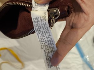 Bolso de mano Zara Piel Burdeos