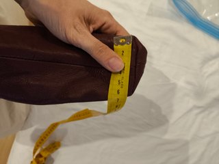 Bolso de mano Zara Piel Burdeos